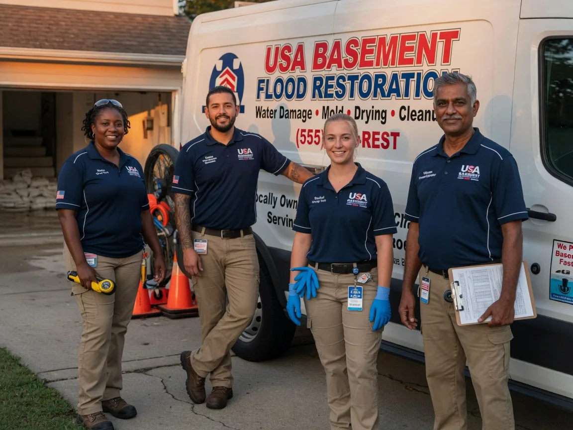 Basement Flood Cleanup company in Waite, ME